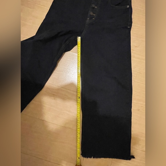NWOT & Other Stories High Waisted Exposed Button Fly Wide Jeans Size 27 - Picture 9 of 12